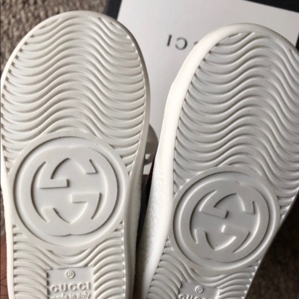 Gucci Toddler Leather Low-top shoes - Picture 4 of 8